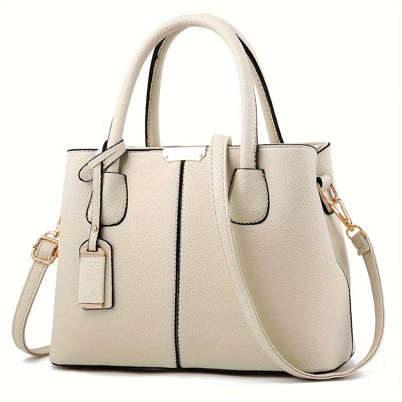 Schicke All Season Geräumige PU Handtasche für Frauen