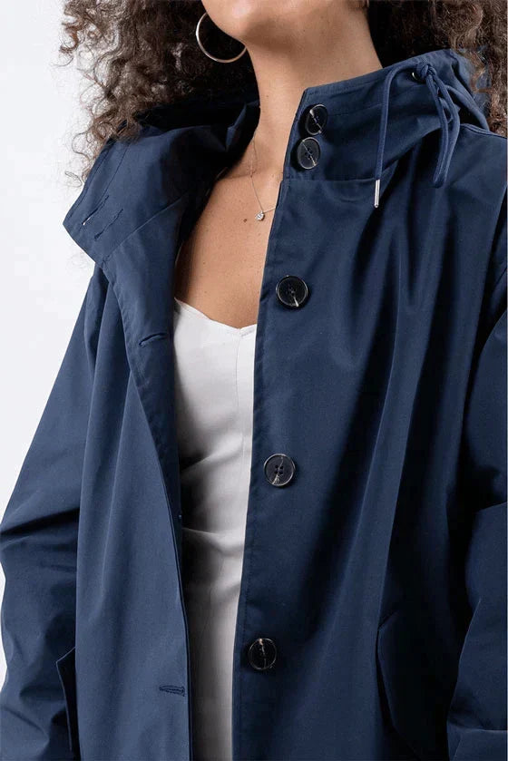 Nord Taschen Damen Windbreaker Mantel mit Kapuze