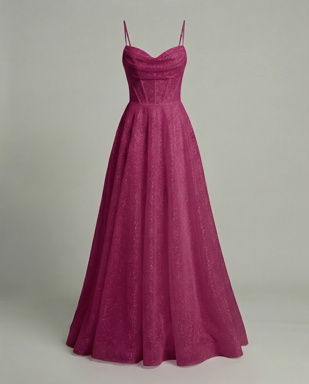Glitzer Ballkleid Damen