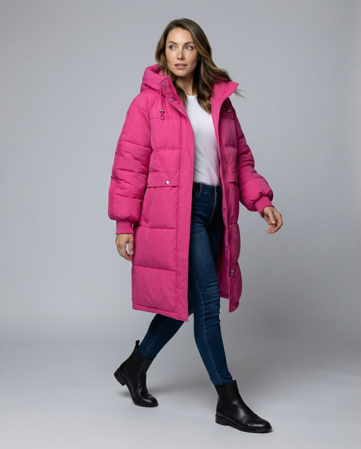 Oversized Warme Pufferjacke