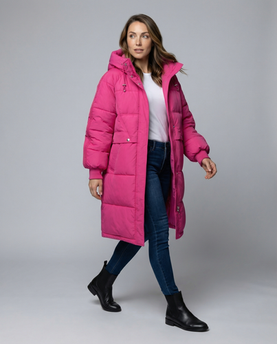 Oversized Warme Pufferjacke