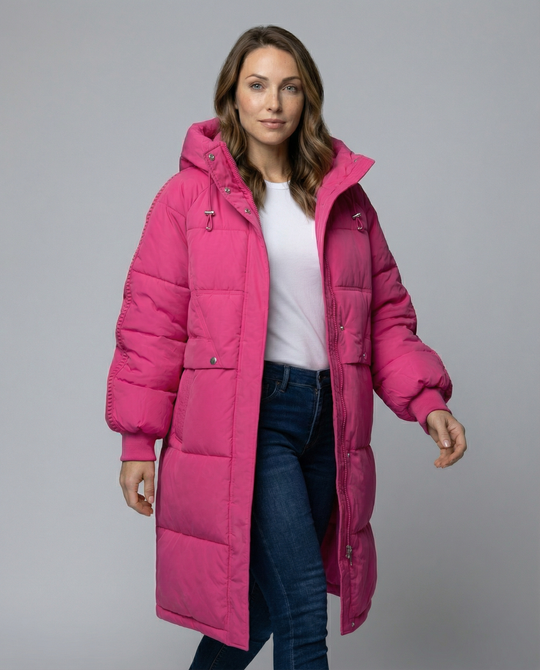 Oversized Warme Pufferjacke
