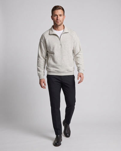 Herren Kurz-Zip-Sweatshirt Nord Taschen