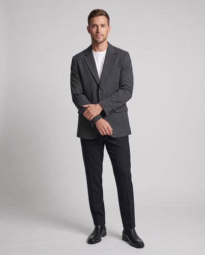 Herren Oversize‑Sakko mit kastiger Silhouette und Zwei‑Knopf‑Verschluss Nord Taschen