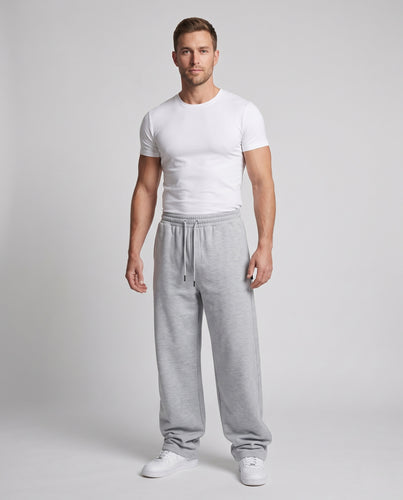Unisex Weit geschnittene Sweat‑Palazzohose mit Tunnelzugbund und extra weitem Bein Nord Taschen