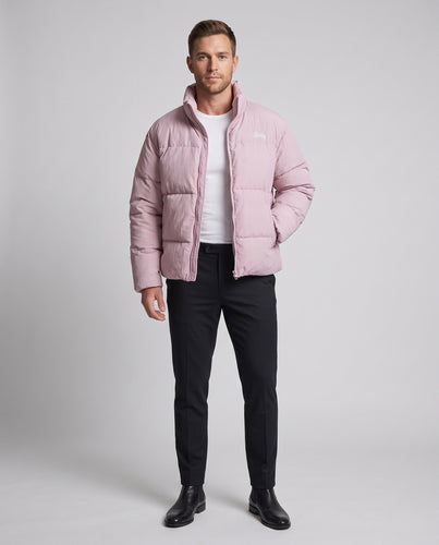 Unisex Gefütterte Steppjacke mit hohem Stehkragen und isolierender Wattierung Nord Taschen