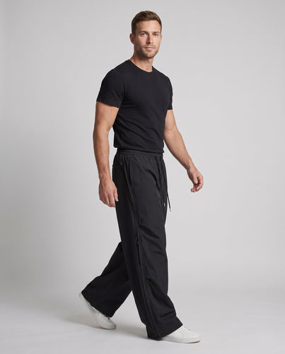 Herren Weite technische Cargohose mit seitlichen Reißverschluss-Öffnungen und Mesh‑Belüftung Nord Taschen