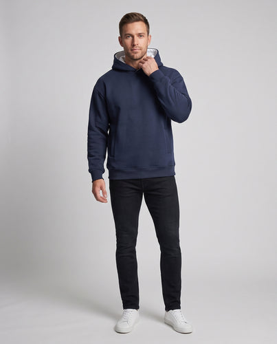 Unisex Oversize Kapuzenpullover mit Teddyfutter und Kängurutasche Nord Taschen