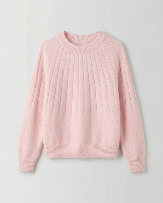 Fluffiger Damen Strickpullover