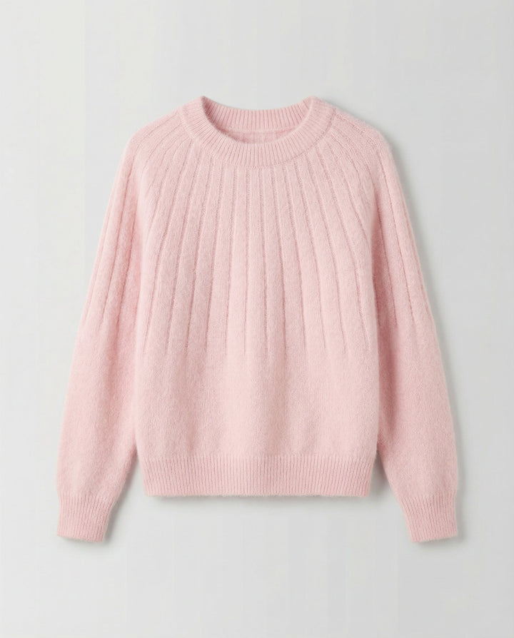 Fluffiger Damen Strickpullover