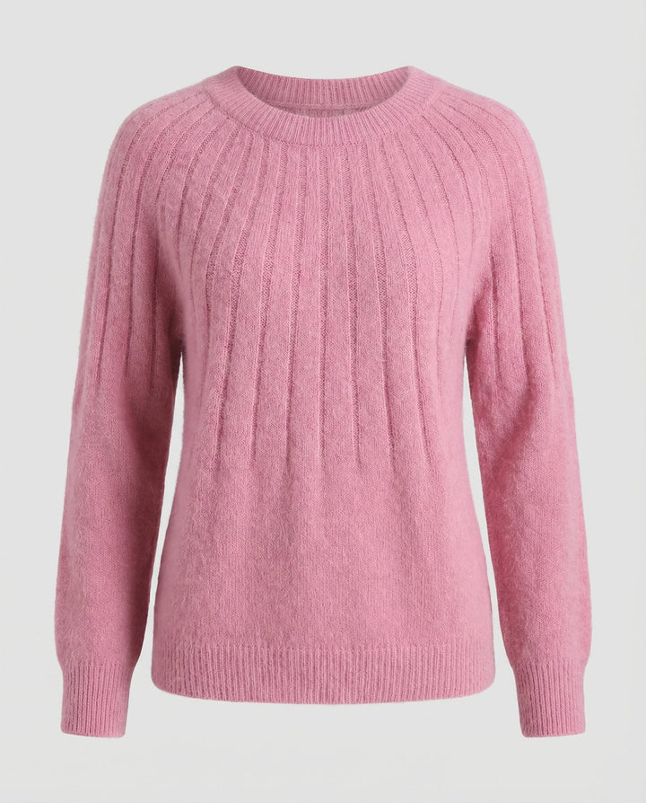 Fluffiger Damen Strickpullover