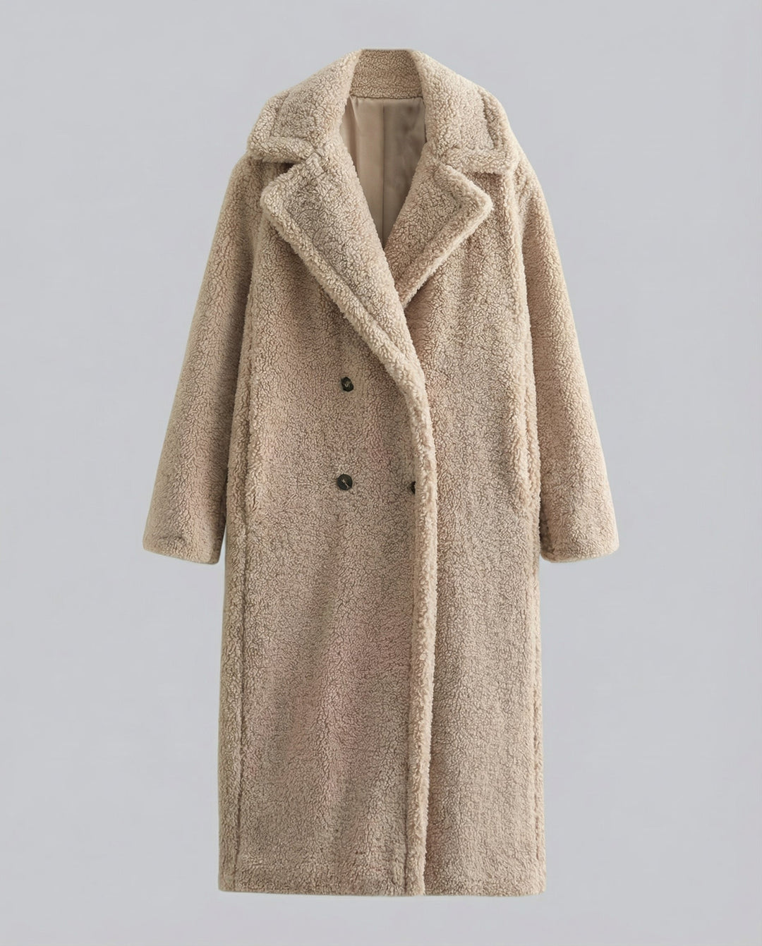 Teddy Kunstfell Mantel Damen