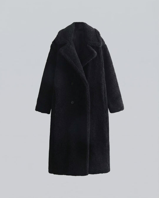 Teddy Kunstfell Mantel Damen