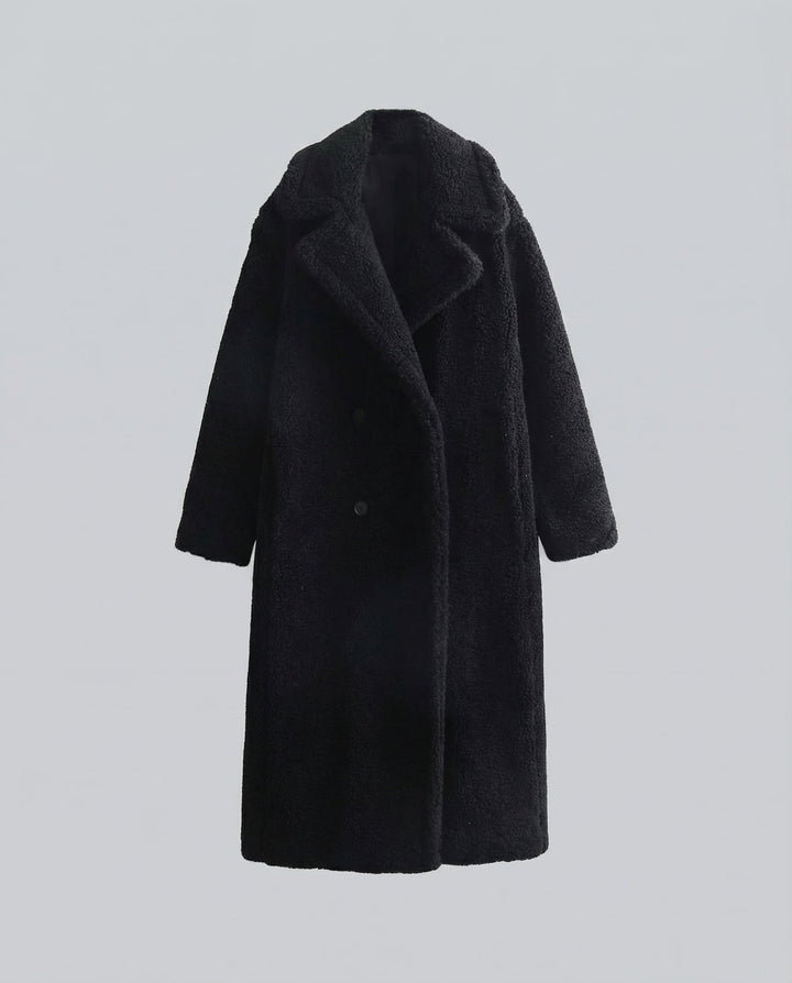 Teddy Kunstfell Mantel Damen