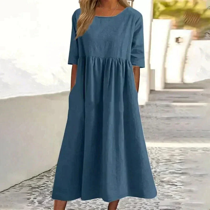 Elegantes Kleid aus Baumwolle