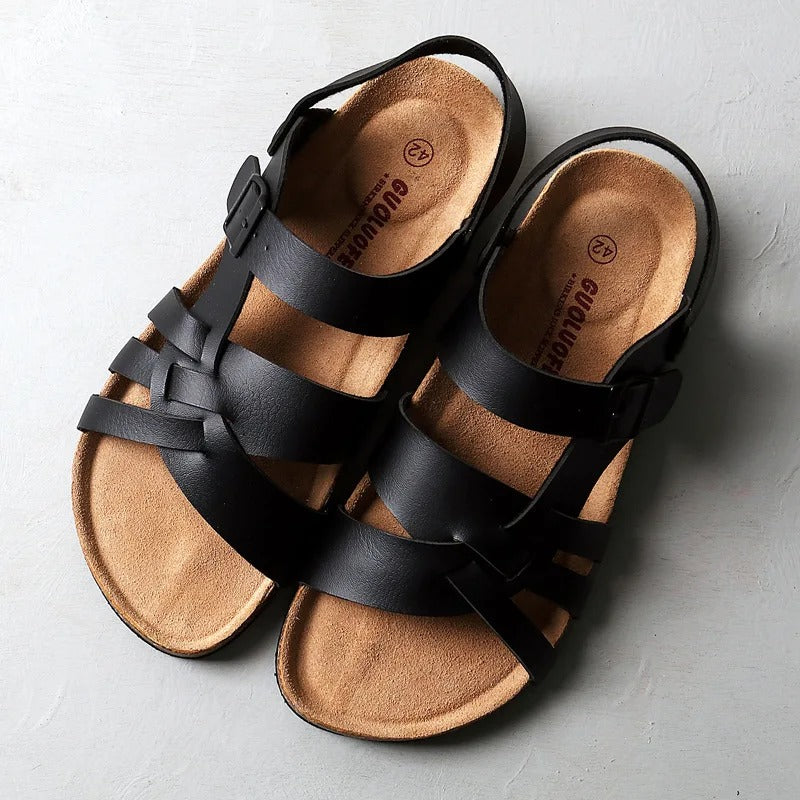 Nord Taschen | Klassische Ledersandalen