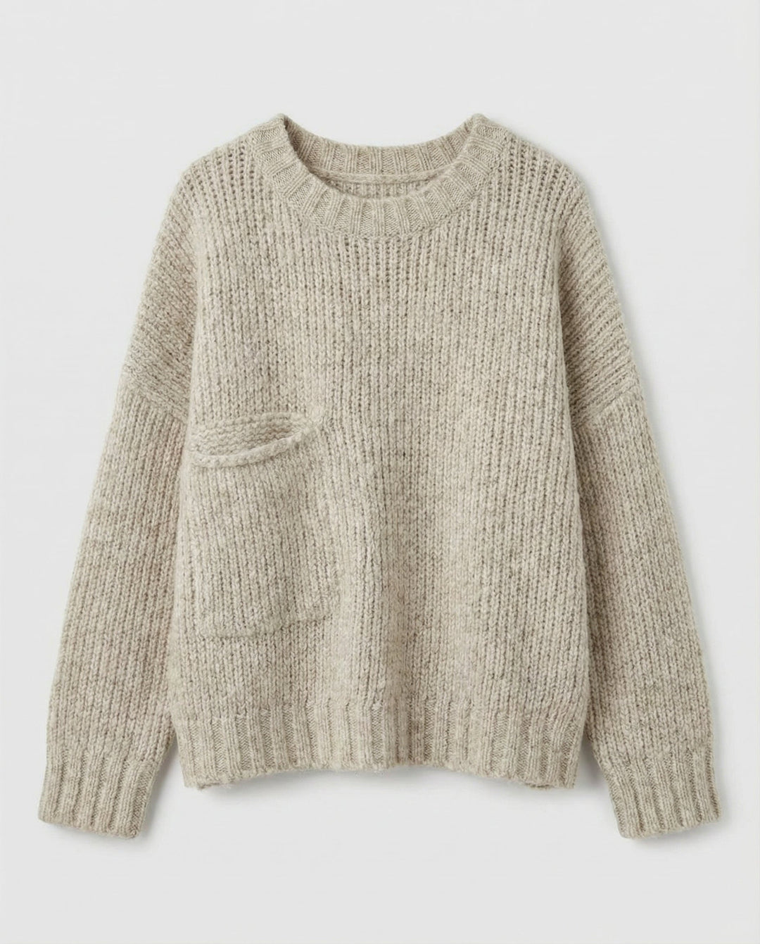 Bequemer Oversize Pullover Damen