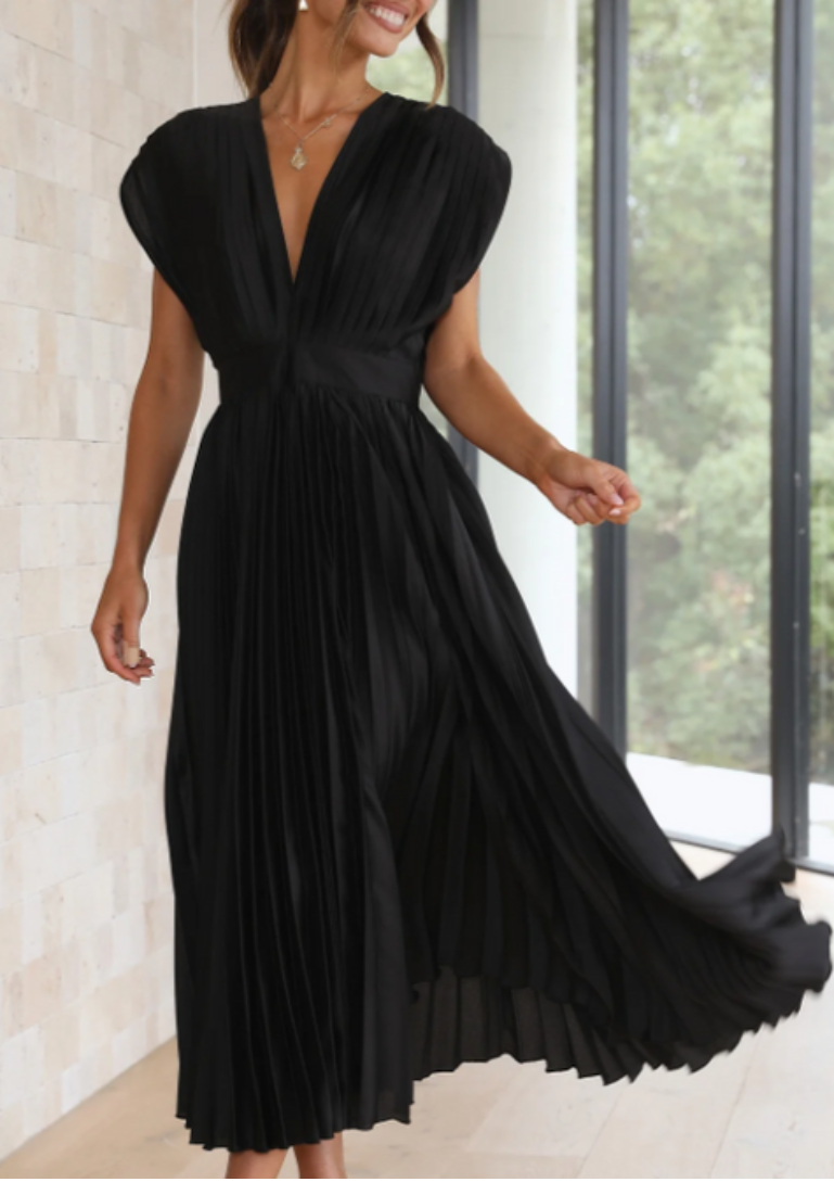 Elegantes Maxikleid Aus Leichtem Stoff - Arvani