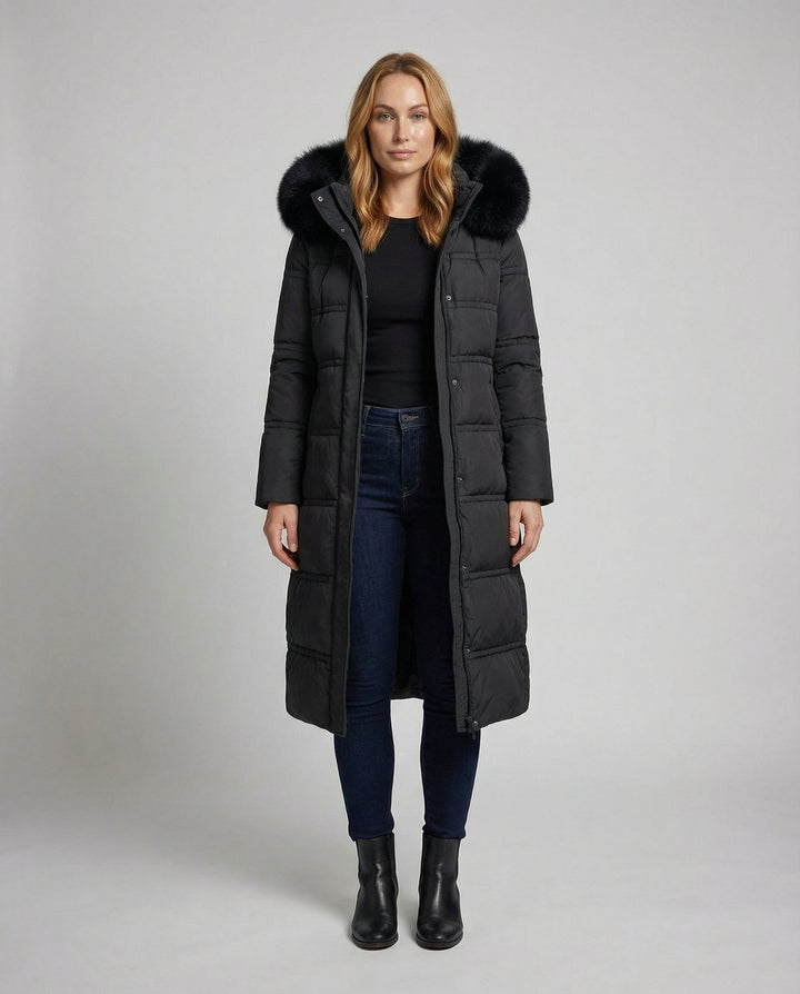Taillierter Wintermantel Damen