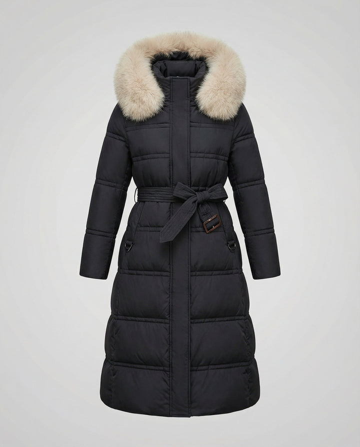 Taillierter Wintermantel Damen