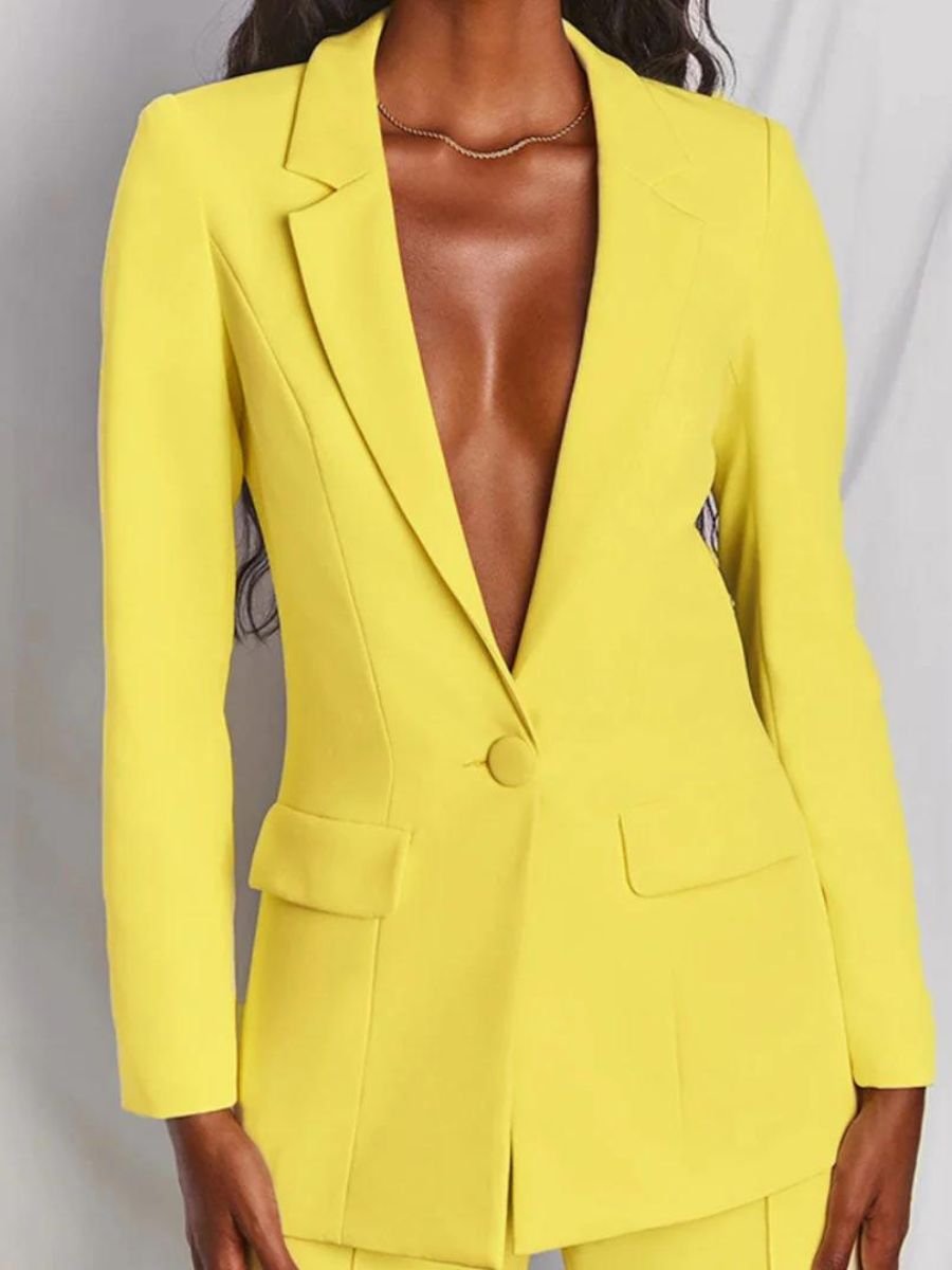 Blazer und Hose Set für Damen Business Kleidung