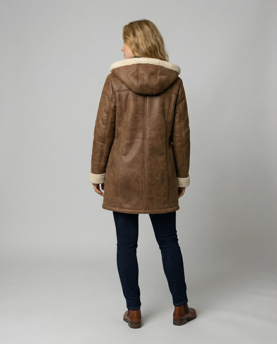 Dicke Kapuzenjacke Damen