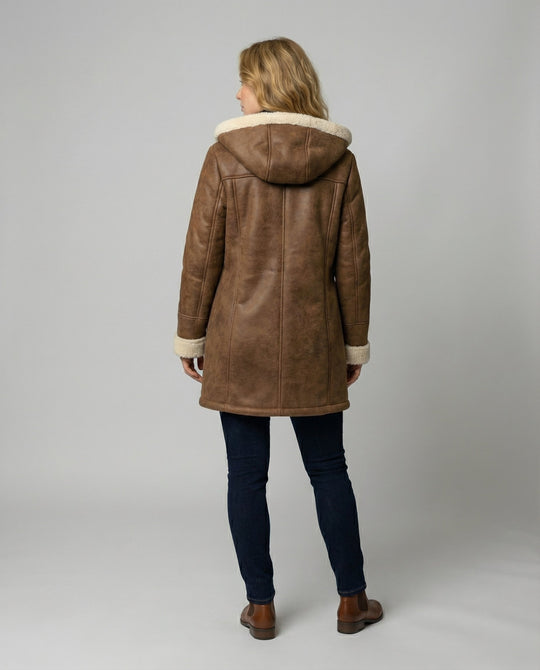 Dicke Kapuzenjacke Damen