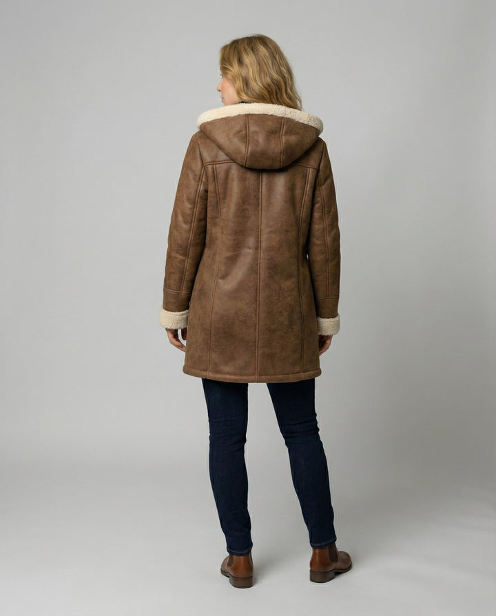 Dicke Kapuzenjacke Damen