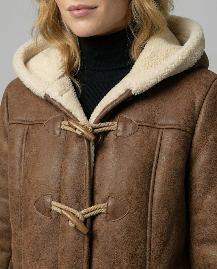Dicke Kapuzenjacke Damen