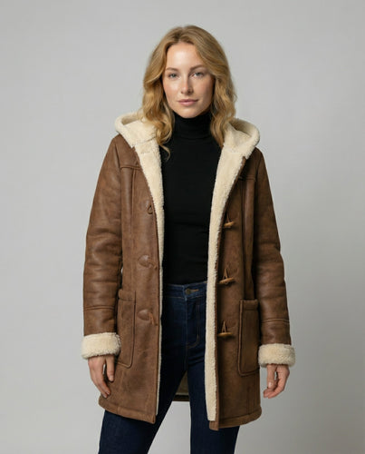 Dicke Kapuzenjacke Damen