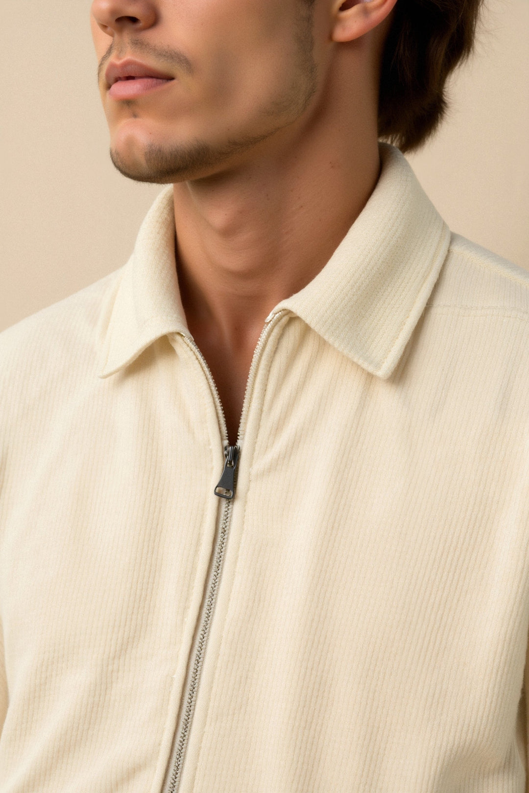 Stilvolle Herrenjacke in Beige