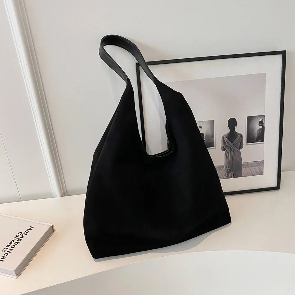 Damen Wildleder Tote Bag Stilvolle Frauentasche