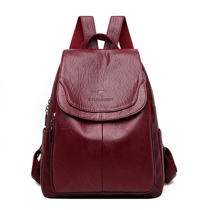 Sicherer rucksack für stilvolle Frauen