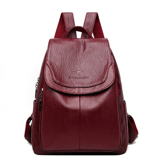 Sicherer rucksack für stilvolle Frauen