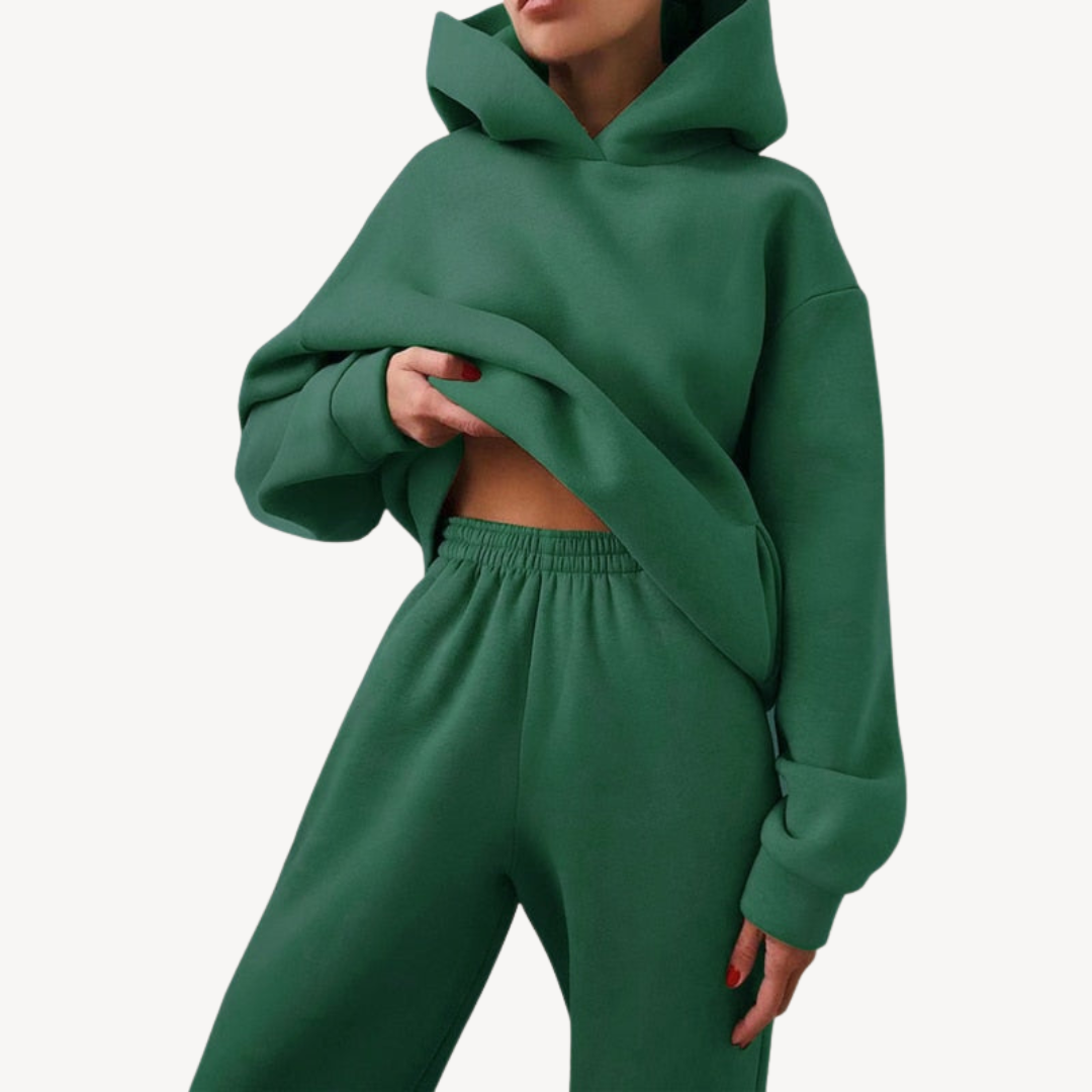 Damen Hoodie und Jogginghose Set
