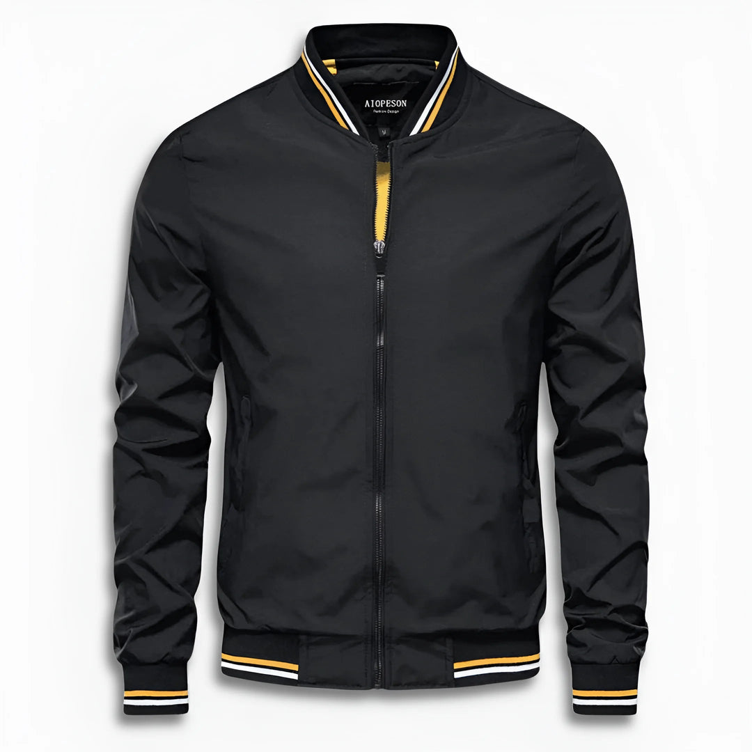 Herren Lässige Übergangsjacke mit Wasserabweisender Oberfläche & Stehkragen Nord Taschen