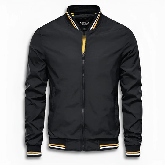 Herren Lässige Übergangsjacke mit Wasserabweisender Oberfläche & Stehkragen Nord Taschen