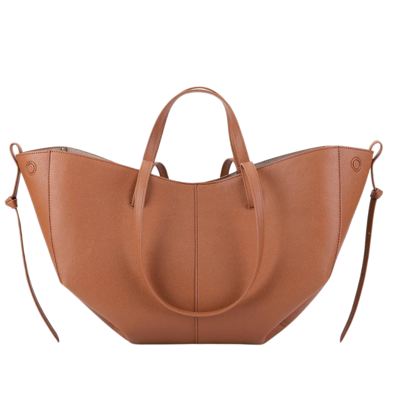 Nord Taschen | Large Grainy Leather Tote Bag