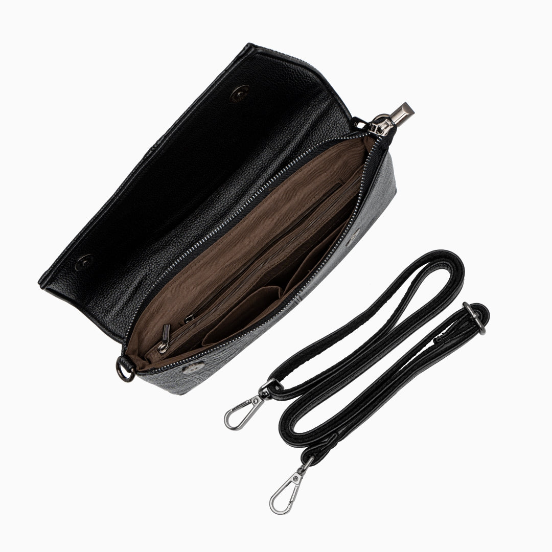 Nord Taschen | Krokodil Prägung Leder Top Handle Crossbody Bag