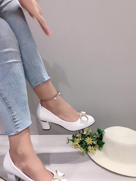 Bequeme Pumps mit niedrigem Absatz Nord Taschen Nord Taschen