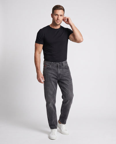 Herren Thermo-Jeans mit fleecegefüttertem Innenbund und tapered Schnitt Nord Taschen
