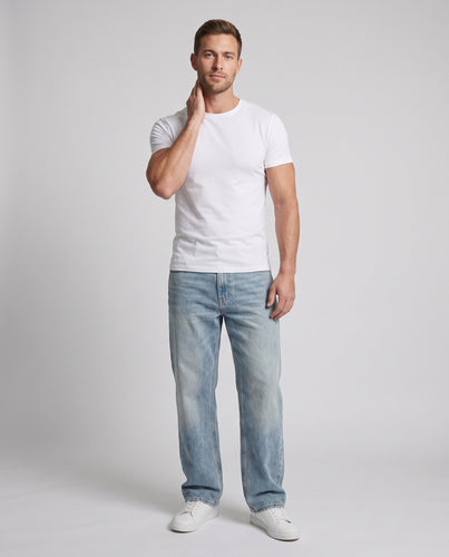 Unisex Extraweite Vintage-Baggy-Jeans mit hohem Bund und weitem Schlag Nord Taschen