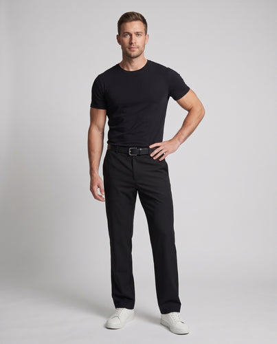 Herren Asymmetrische Baggy-Hose mit teilweiser Beinöffnung und tiefem Schritt Nord Taschen
