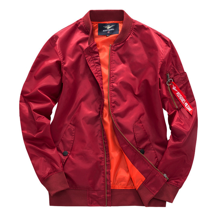 Men's  streamlined commuter bomber jacket with water-resistant nylon shell and sleeve pen pocket Nord Taschen