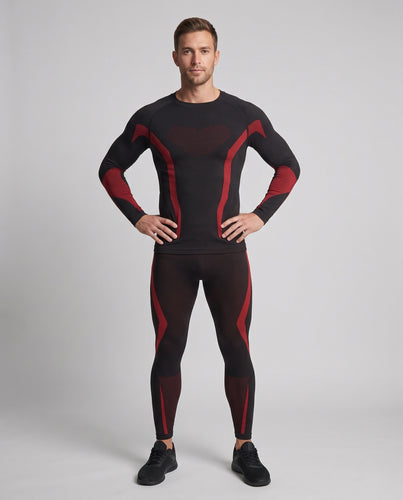 Unisex Thermo-Baselayer-Set aus nahtlosem Funktionsmaterial Nord Taschen