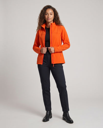 Unisex Softshell-Windjacke mit Stehkragen und wasserabweisendem, atmungsaktivem Material Nord Taschen