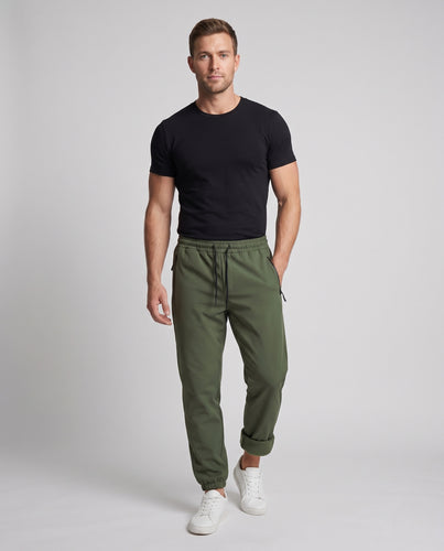 Herren Fleecegefütterte Softshell-Jogginghose mit windabweisender Membran und Reißverschlusstaschen Nord Taschen