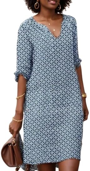 Zeitlose Midi-Kleid für Damen