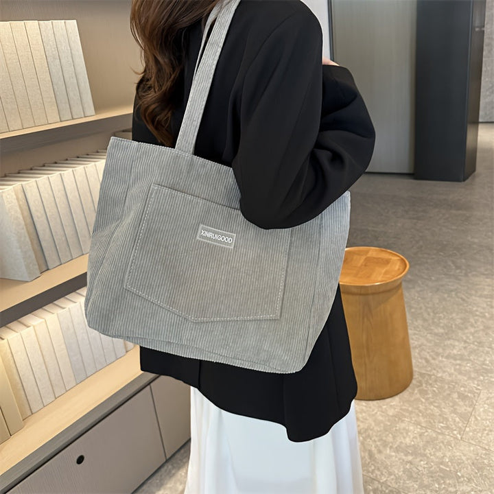 Elegante Damen Cordstoff Tasche | Nord Taschen