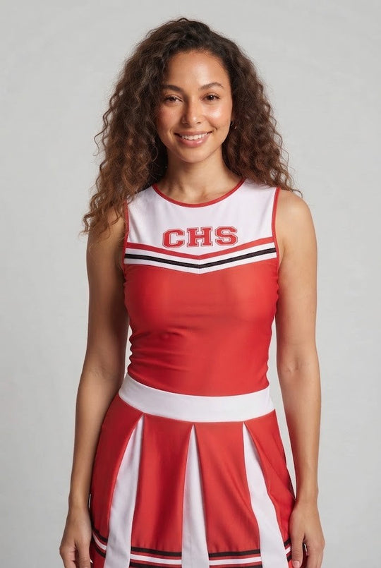 Frauen Cheerleader Kostüm mit sportlichen Akzenten Nord Taschen